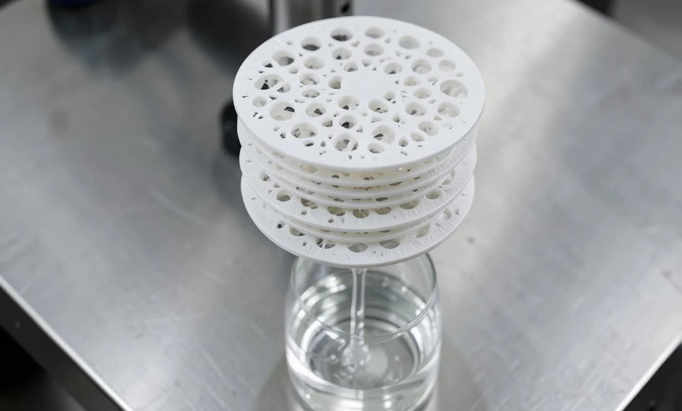 3D Baskılı Filtre Suyun %90'ındaki Mikroplastikleri Tutuyor