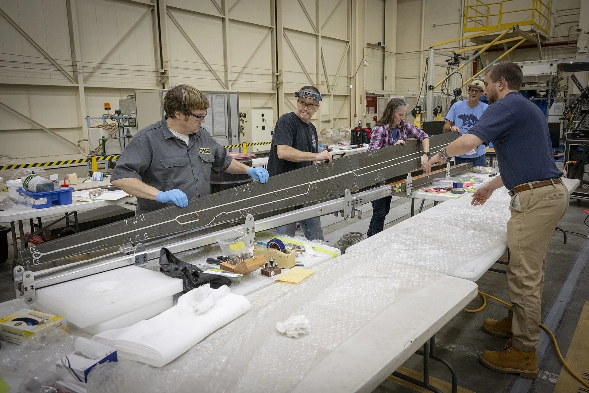 NASA Puso los Límites Estructurales de un Nuevo Diseño de Ala