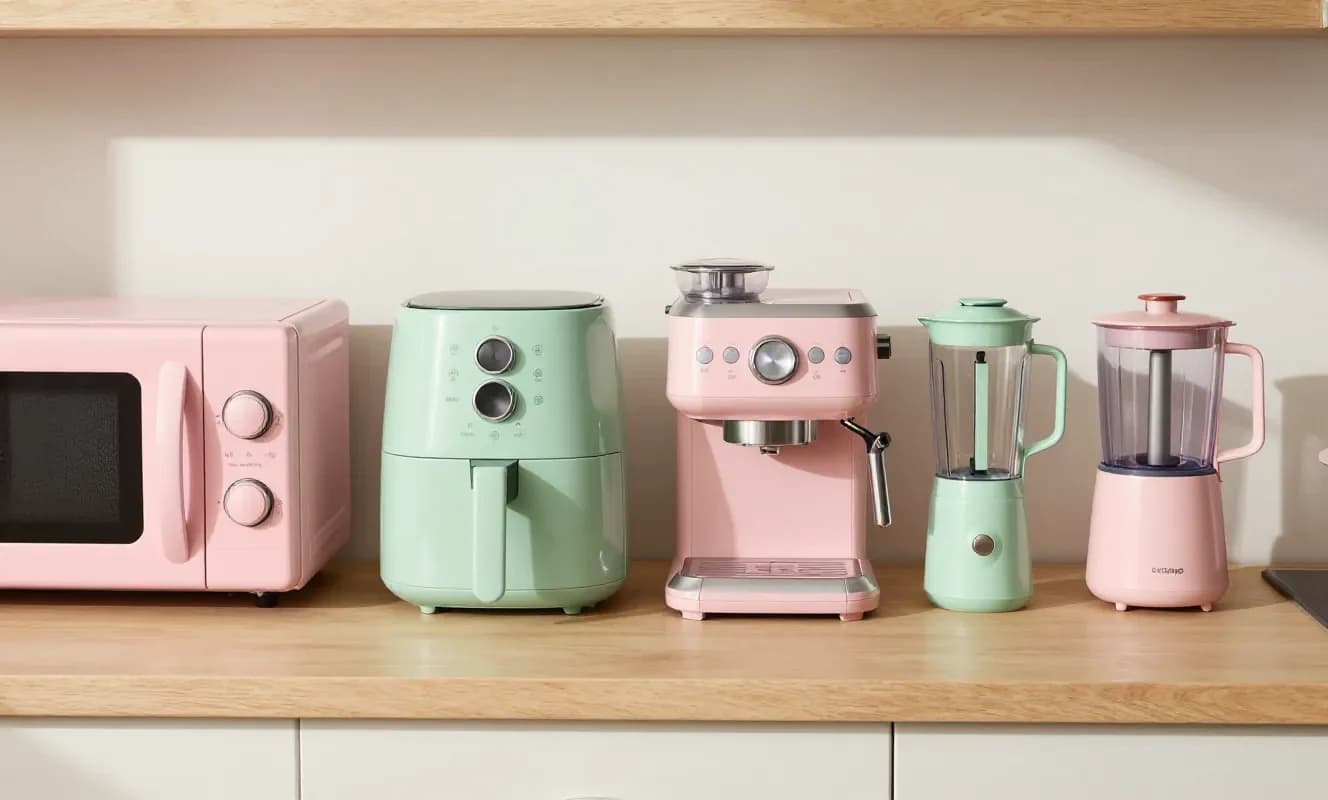 Lidl presenta colección de electrodomésticos pequeños de Silvercrest en tonos pastel, desde 9,99 euros