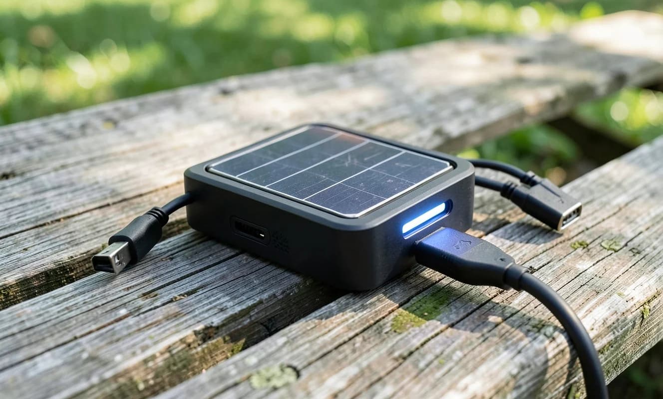 Aldi lanza un powerbank 2 en 1 con panel solar y protección IP44 por 14,99 euros