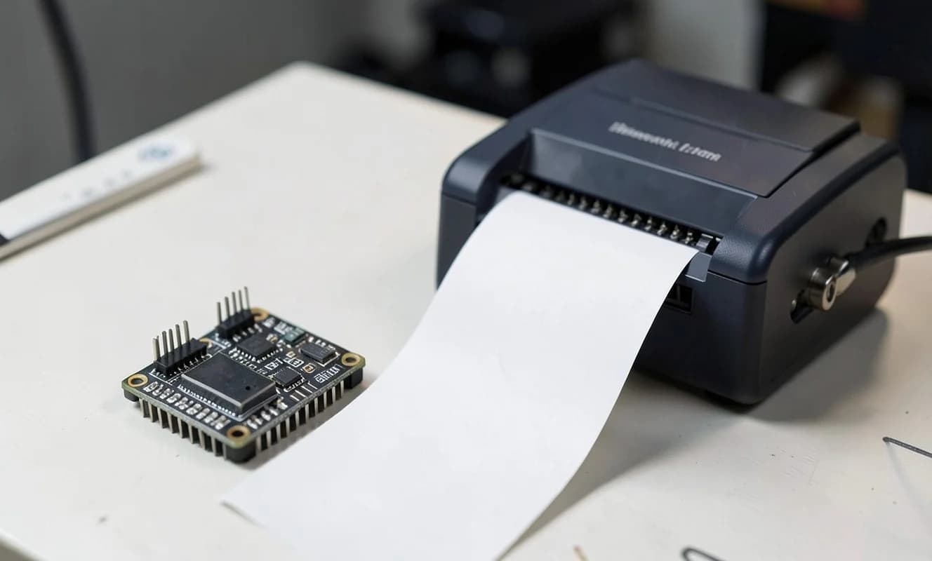 ESP32 ile Bluetooth termal yazıcı sürücüsü yazma: Tersine mühendislik yoluyla