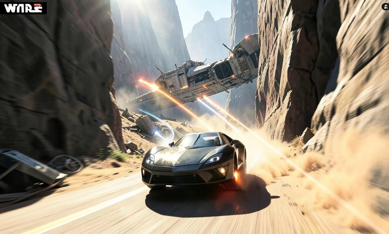 Star Wars Galactic Racer: Burnout geliştiricilerinin roguelite yapılı Star Wars yarış oyunu Steam'e geldi