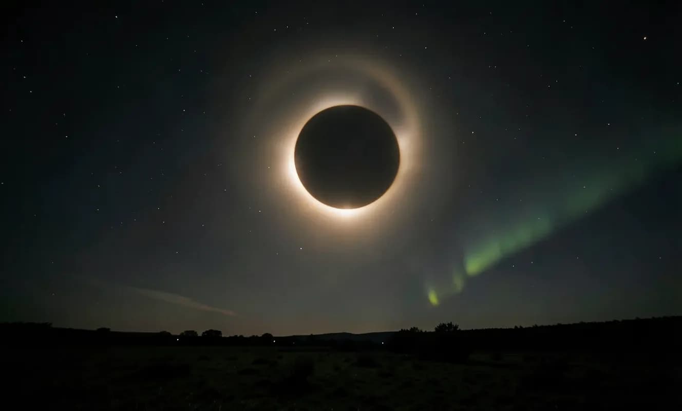 ¿Se podrán ver las Luces del Norte durante el eclipse solar de 2026?