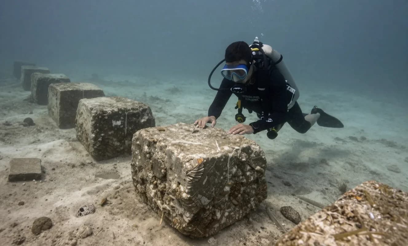Etruscan Tapınağının Yanında Olası Bir Liman İzini Keşfettiler