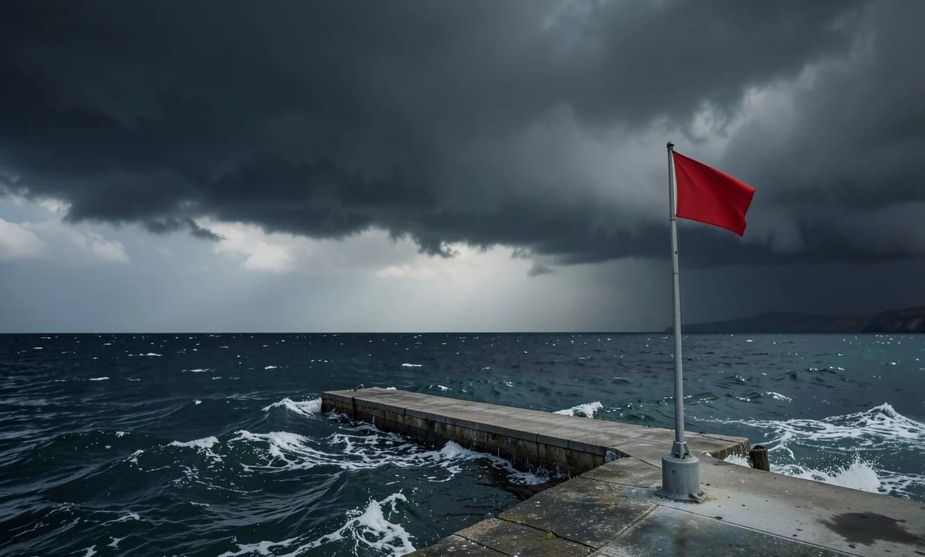Marmara ve Ege kıyılarında fırtına uyarısı: 40-70 km/sa rüzgar bekleniyor