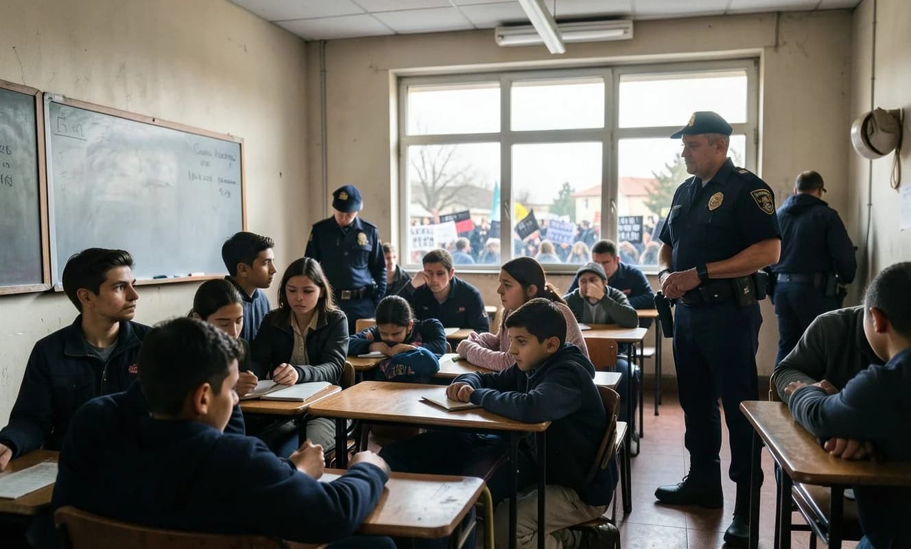 Maestra de Kansas arrestada por aplaudir en una reunión contra un centro de datos