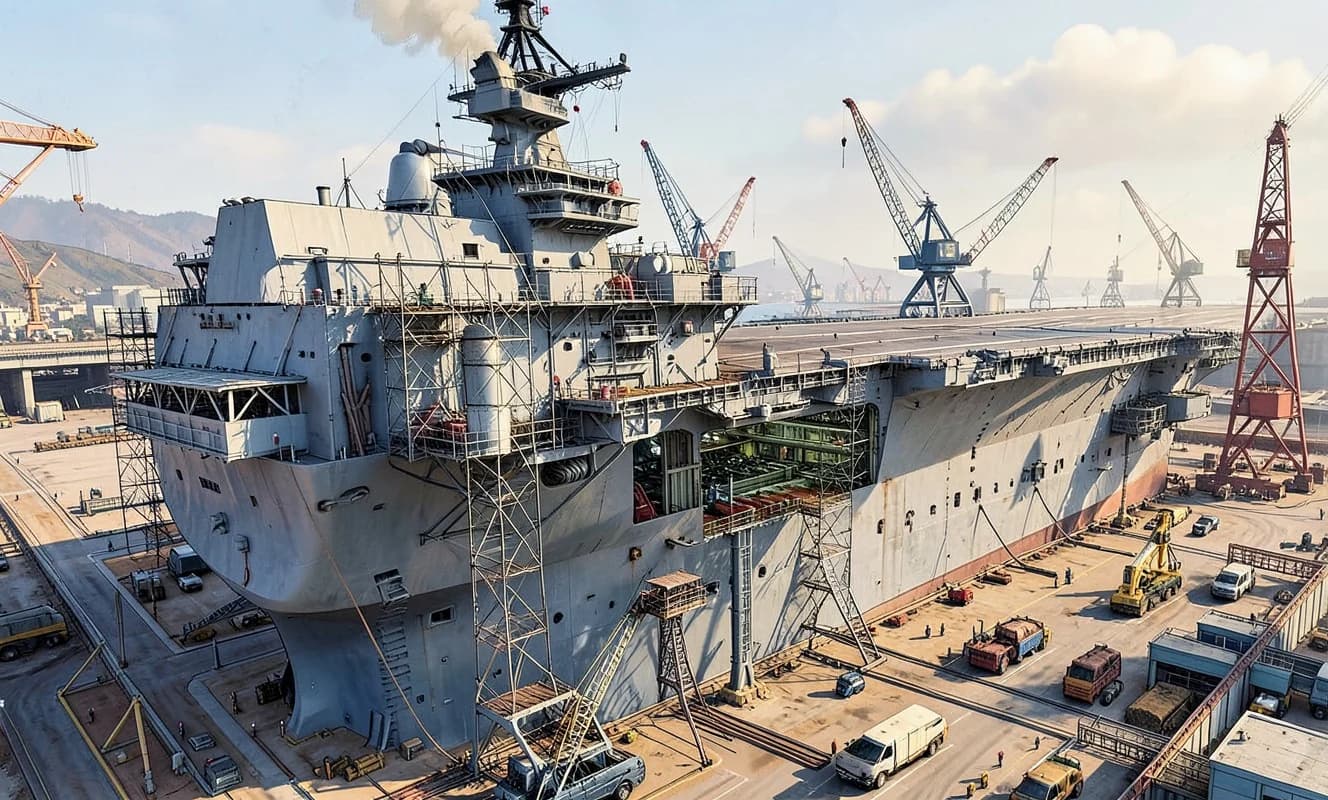 ABD'nin USS Harry S. Truman gemisi 5,1 milyar dolarlık büyük tamir sürecine giriyor
