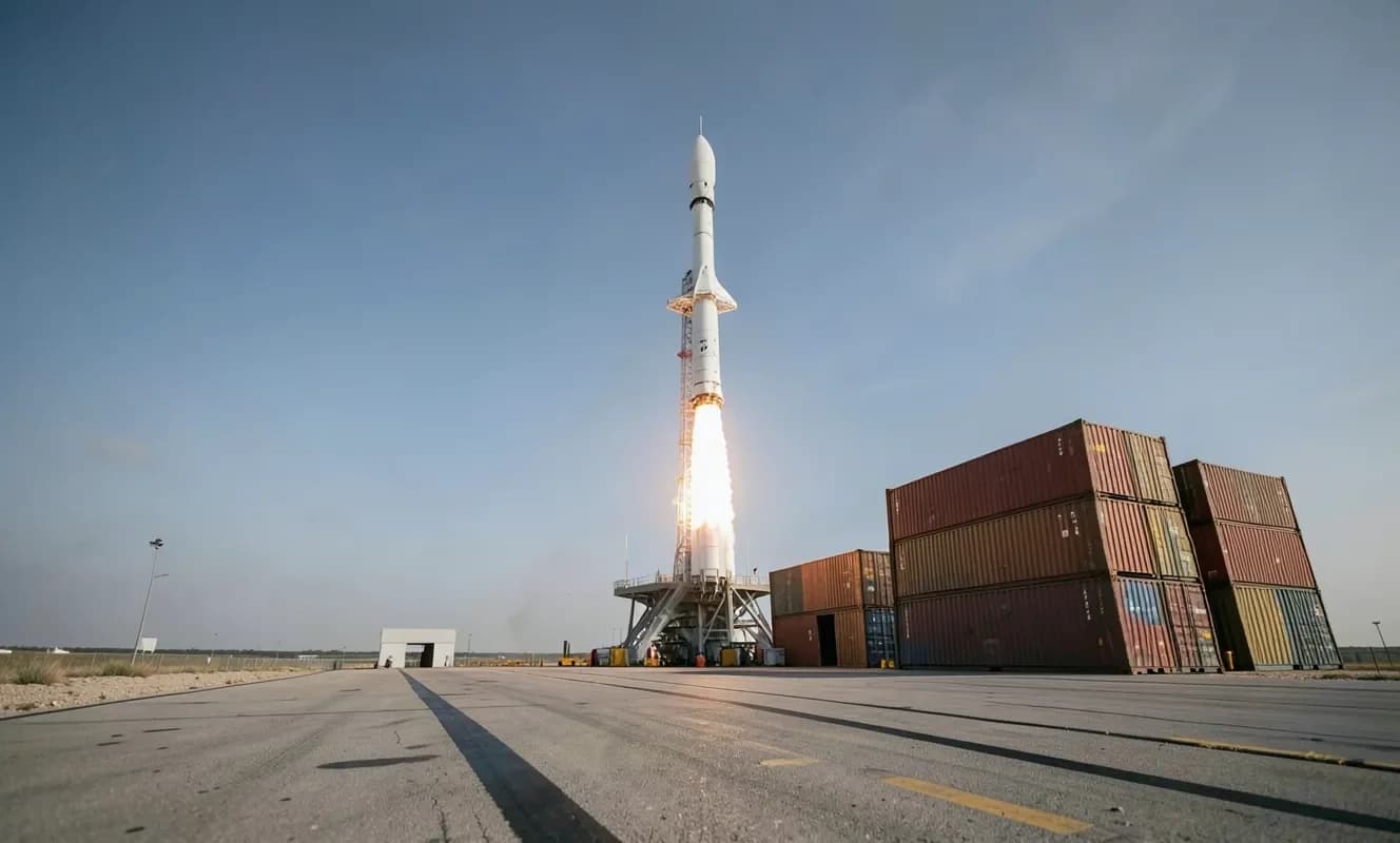 SpaceX apunta a transportar carga con cohetes mediante el Proyecto Starfall
