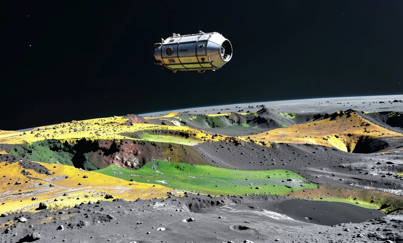 Artemis II astronotları Ay'ın 'çamur gibi renkli' yüzeylerini gördü: NASA raporu sarı, yeşil ve kahverengi tonları ortaya koydu