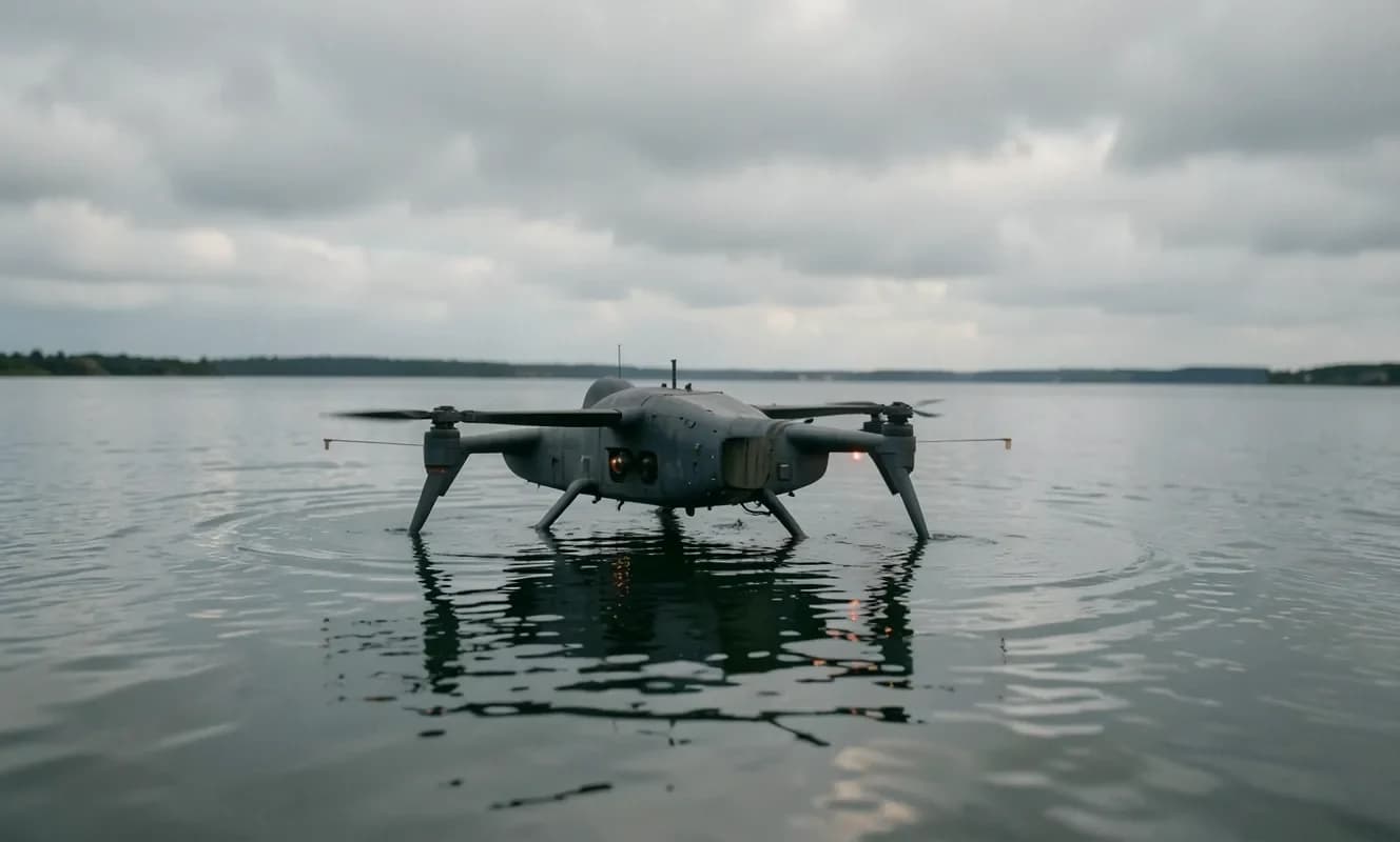 La Armada Británica detecta envío de datos secretos a China desde sus drones marinos