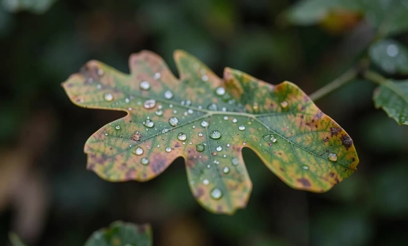 1枚の葉の両面：異なる微生物世界