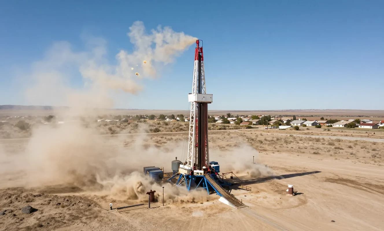 Petrol ve gaz kuyu inşaatları vadisi ateşi riskini %12,5 artırıyor
