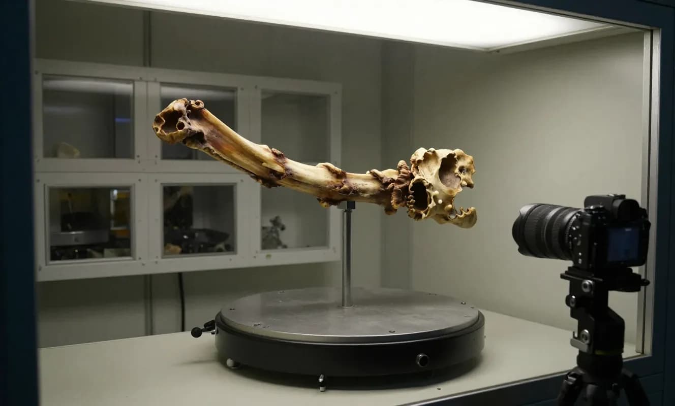 Neutron görüntüleme Scotty T. rex'in iyileşen kaburgasını 3B'de ortaya çıkardı