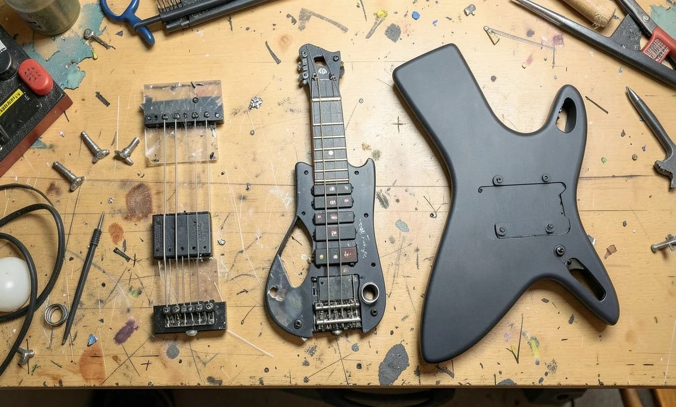 Drakong, 3D yazıcı ile özelleştirilebilen InfinaKore Fender Telecaster gitar kontrolcüsünü duyurdu