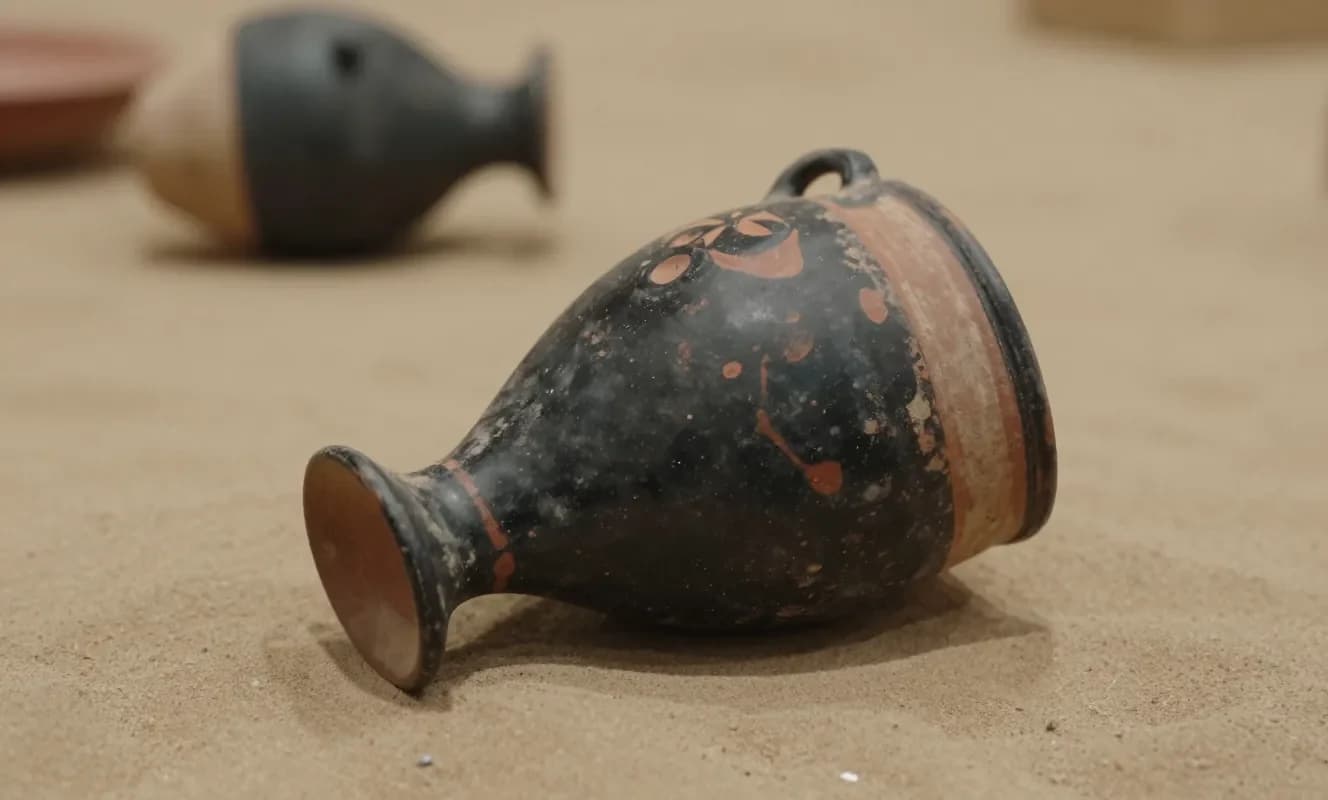 3,200年の陶器、古代世界最初のブランドか