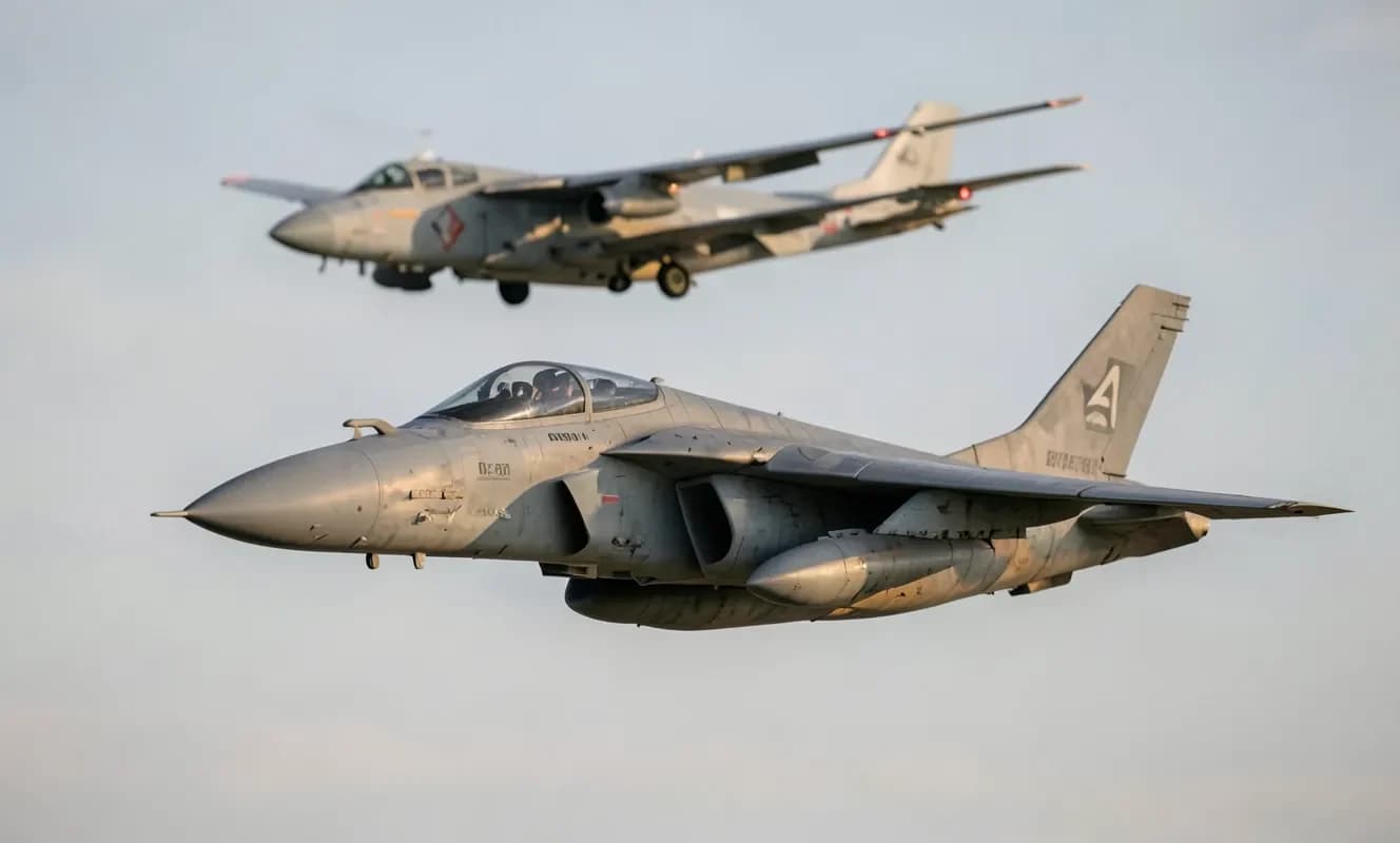 Los aviones de combate J-16 de China debutan en Egipto con un vuelo de 5.930 km