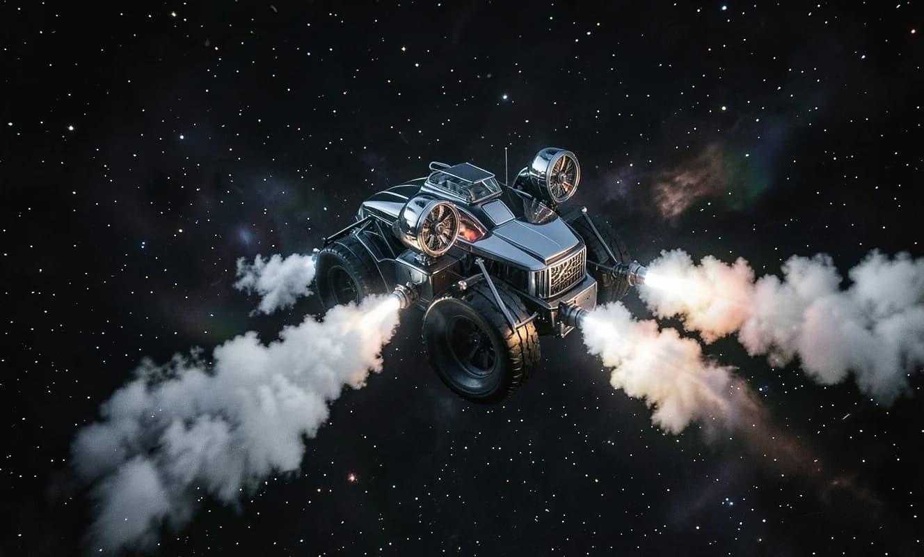 SpaceXのStarshipがStarlink V3衛星と共に宇宙から撮影