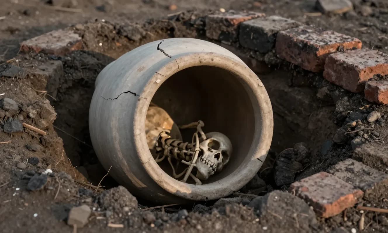 Bulgaristan'da 1.600 Yıllık İnsan İskeleti Dev Kavanoz İçinde Bulundu