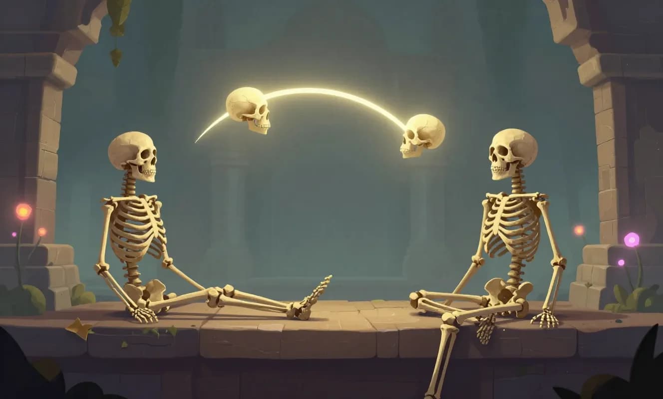 İnona Games'in 'Out of Skull': Kafasını Atıp Farklı Bedenlere Geçen Bir İskeletin Macerası