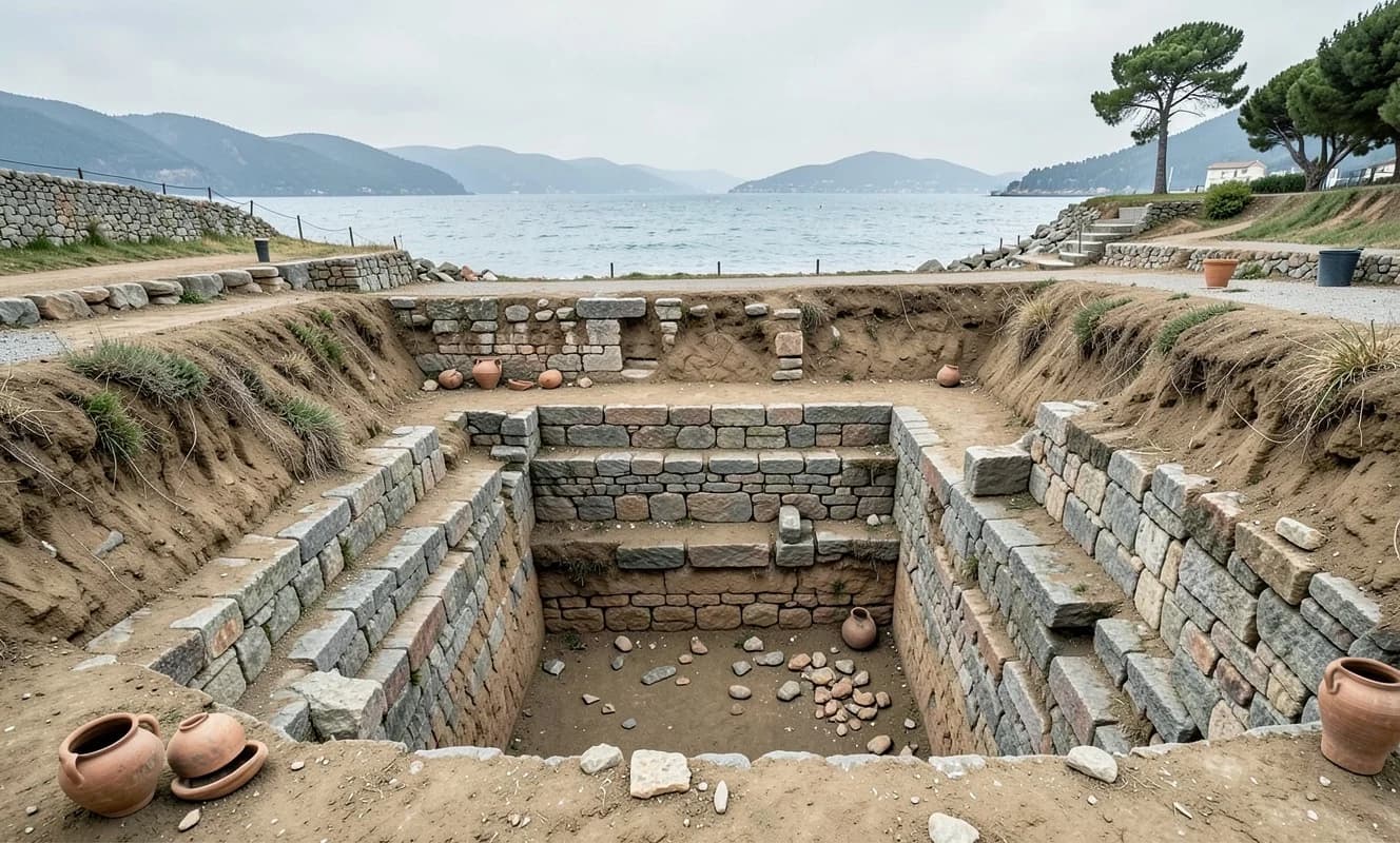 En Italia se hallan esqueletos de mujer y niño en una tumba medieval