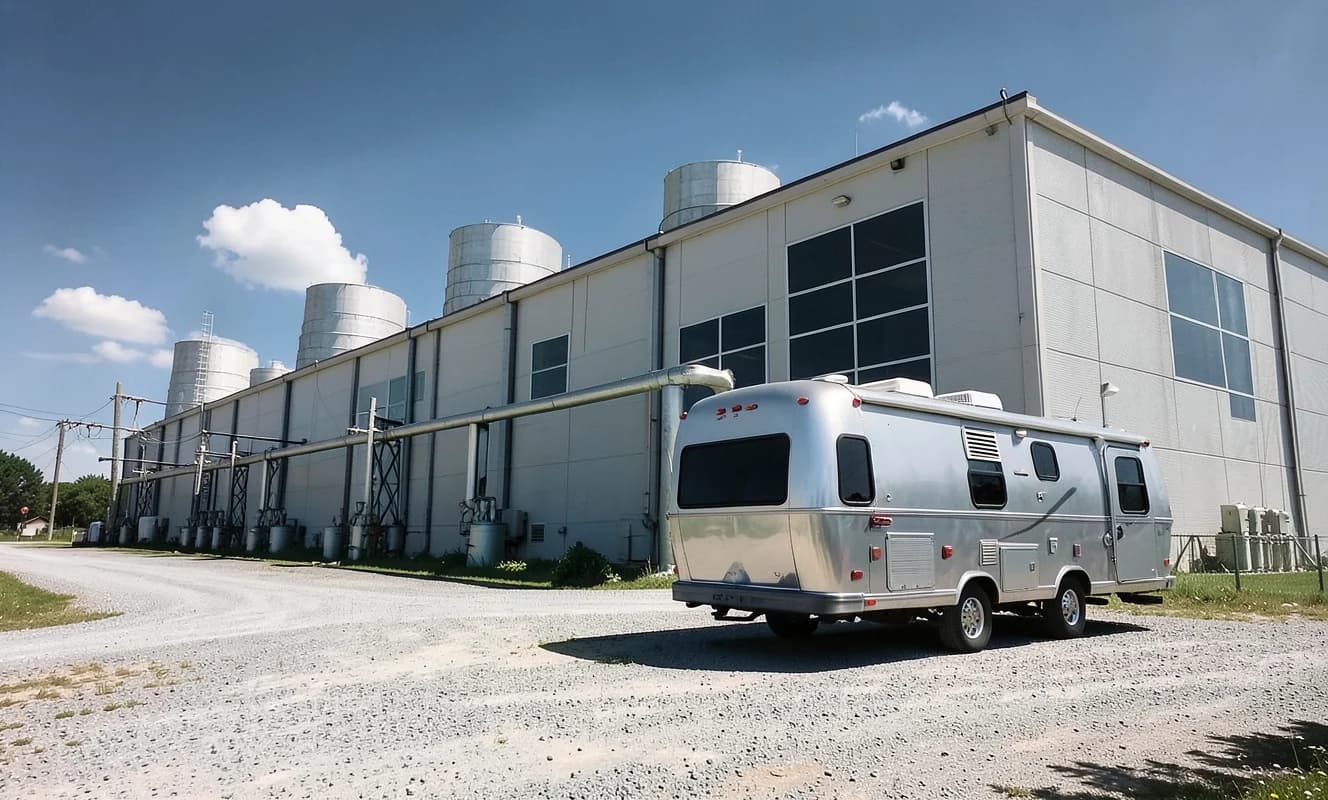Elon Musk vive en una caravana junto al complejo de centros de datos en expansión en Memphis