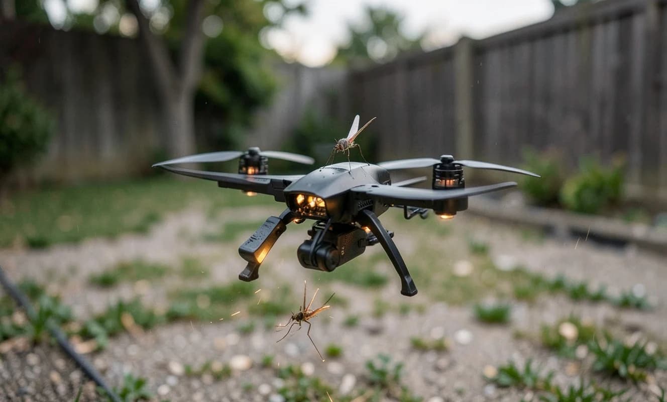 Desarrollan un dron miniatura que elimina mosquitos en el aire
