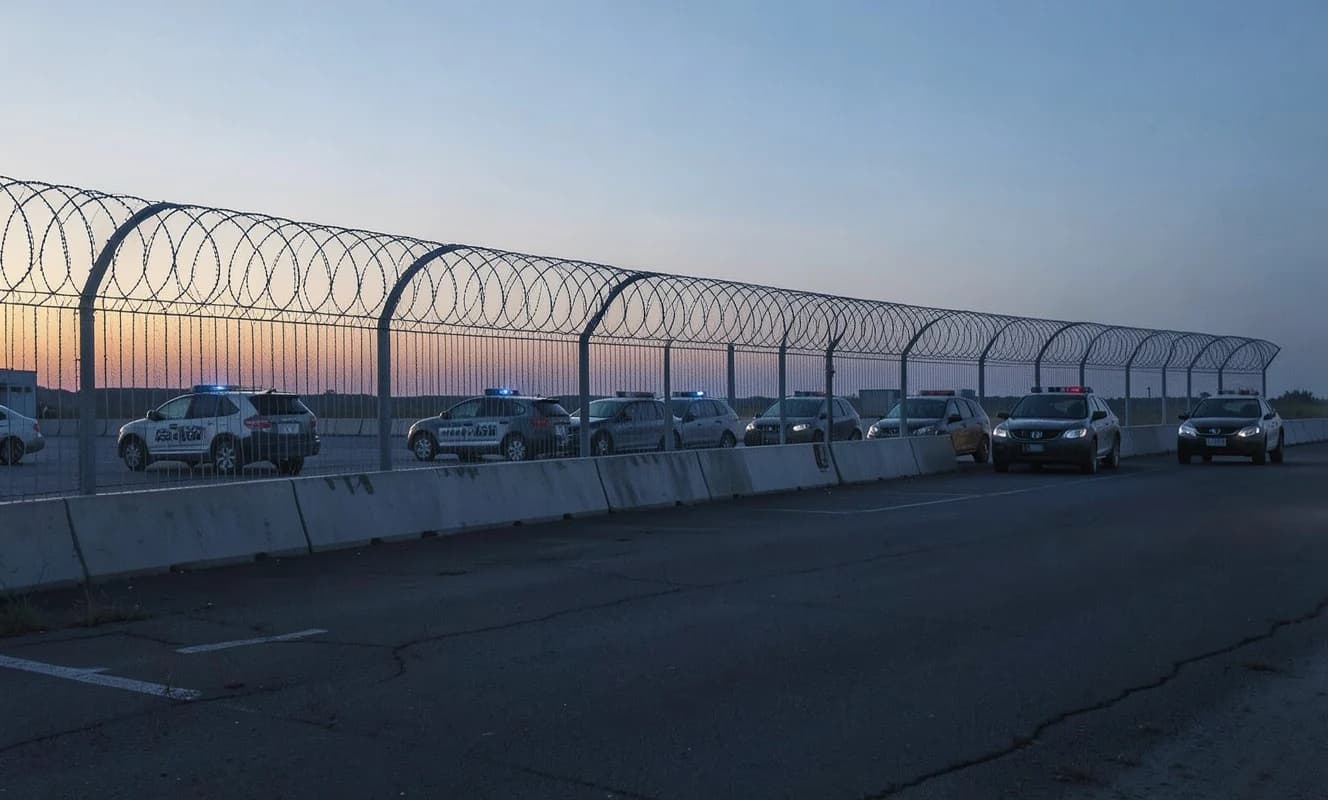 Cinco detenidos cerca de la base RAF Fairford en Reino Unido por sospecha de terrorismo