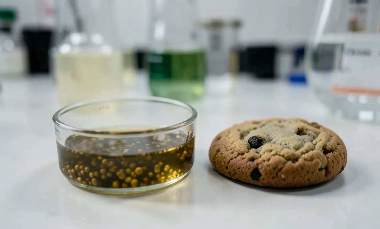 Ingeniería de microorganismos convierte plástico PET y residuos agrícolas en galletas ricas en proteínas