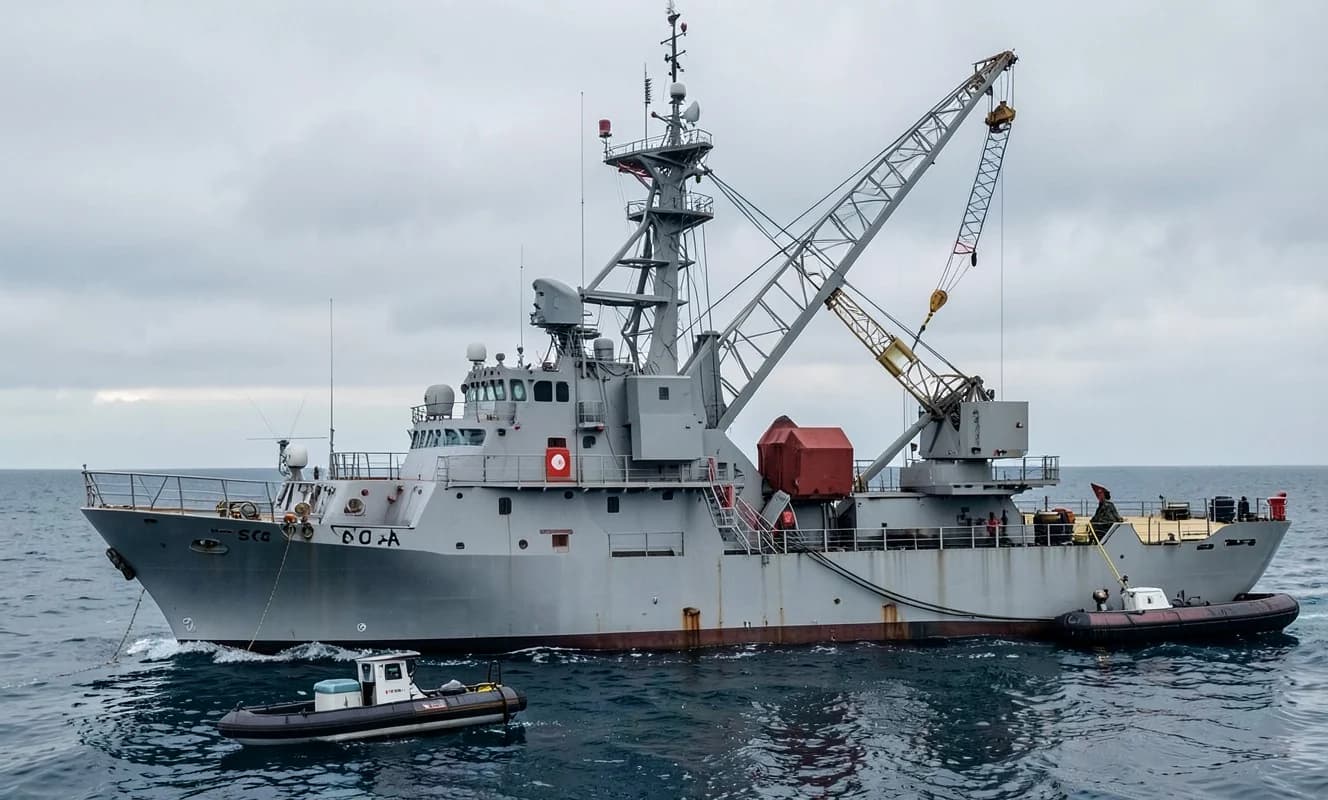 Marmara Denizi'nde batan Tuğberk İmamoğlu gemisinde kayıp mürettebat araması dördüncü günü de sürüyor