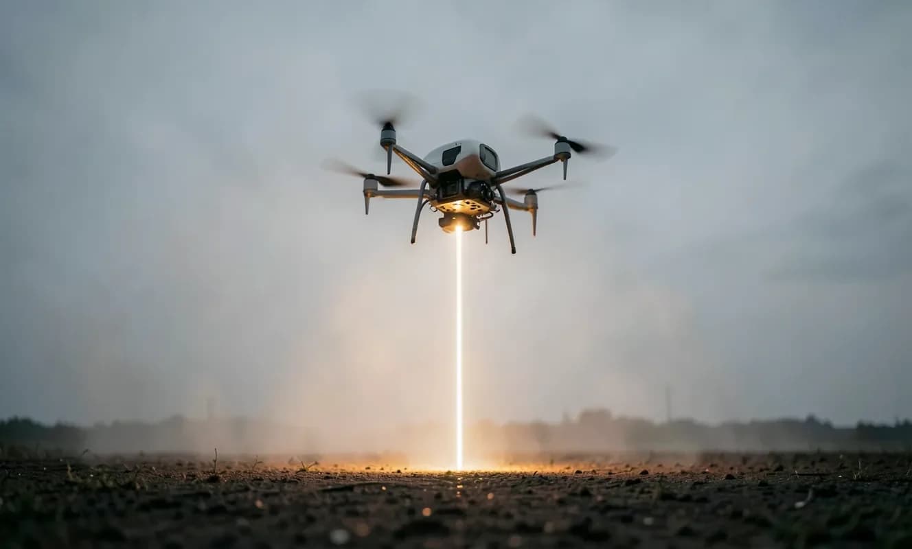 Dronları sonsuza kadar havada tutan lazer şarjı: %38.49 verimlilik