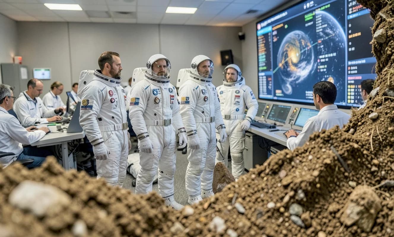 Los astronautas de Artemis II observaron el aporte europeo al Módulo de Servicio