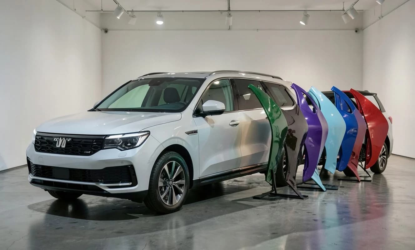 Genesis GV90, presentado con 16 opciones de color premium; Neolun First Edition limitado a 222 unidades