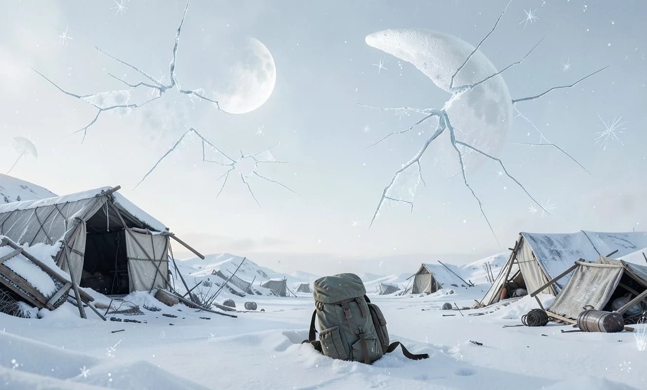 Permafrost: Ayın parçalanmasıyla yeni buz devri başlayan hayatta kalma oyunu 9 Ekim'de erişime açılıyor