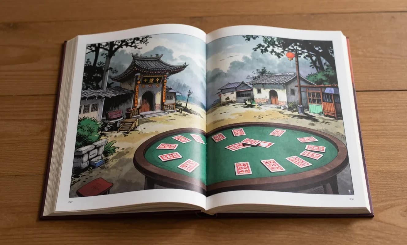 Yeni Çin Usulü × Yeni Klasik Gerilim ADV 'Trick Eight' Oynanış Raporu: Manga Karelerini Keşfedip Geleneksel Köyün 'Chengxian' İnanışını Çevreleyen Halk Korkusuna Adım Atıyor