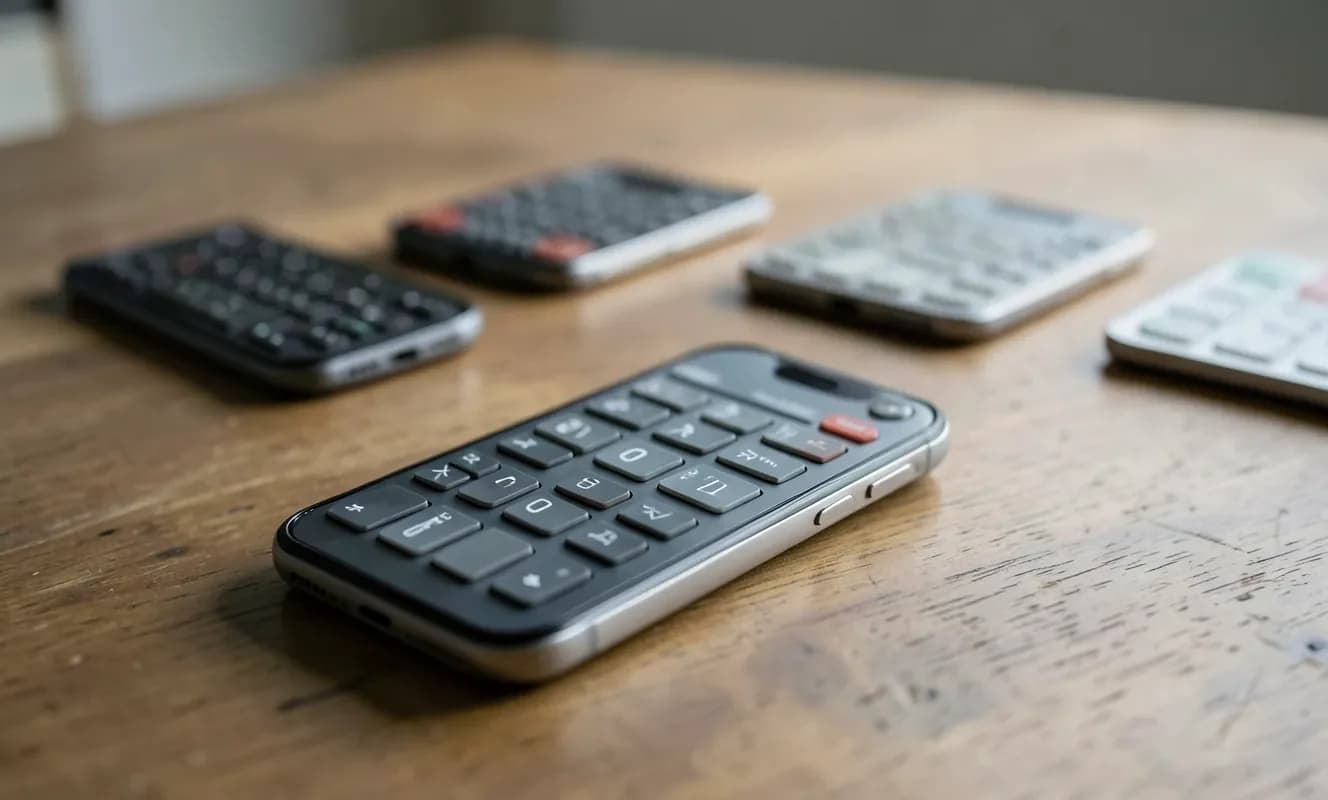 Modüler akıllı olmayan telefon, değiştirilebilir tuş takımlarıyla geliyor
