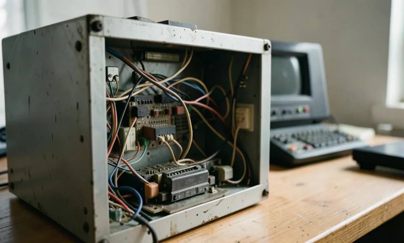 La computadora PC-1 basada en Parametrón de 1954: sin transistores, sin tubos de vacío, sin azúcar