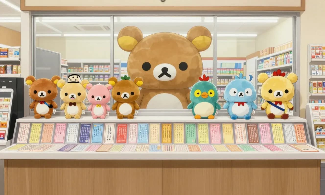 Rilakkuma anime'si için ilk 'Enimai Kuji' çekilişi duyuruldu, 9 Ekim 2026'da başlıyor