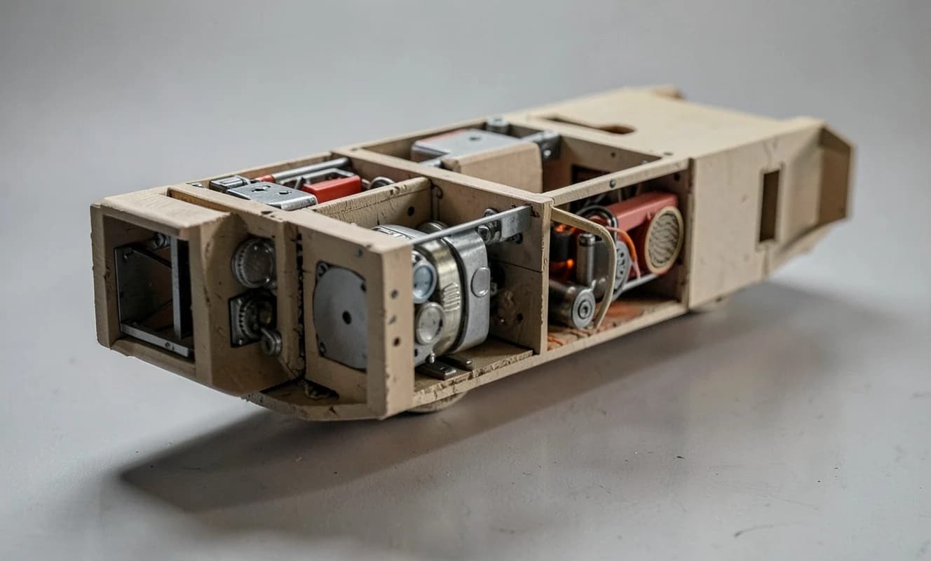 Lego'nun Hubble Uzay Teleskopu seti, teleskopun iç mekanizmalarını detaylıca gösteriyor