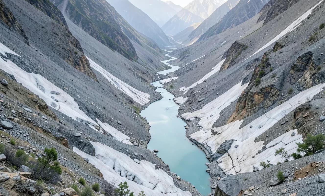 Nepal'da buz ve kaya çöküntüsü felaket seli yarattı, ikinci göl taşkını riski devam ediyor