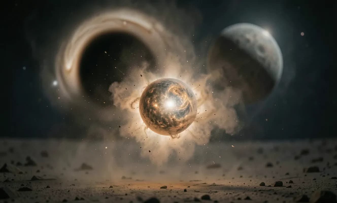 Se detecta polvo y agua en el centro de la galaxia