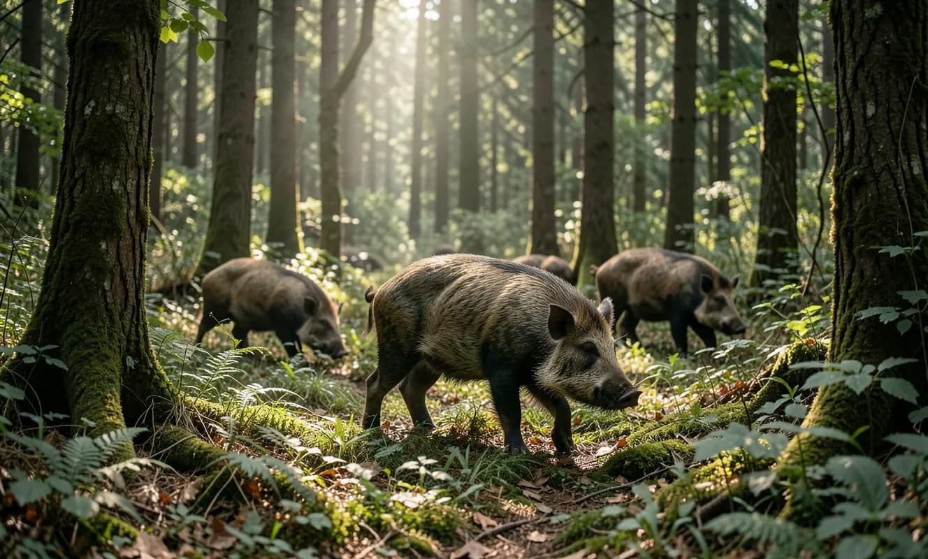 Se determinó que los jabalíes japoneses y de Ryukyu descienden de un ancestro común