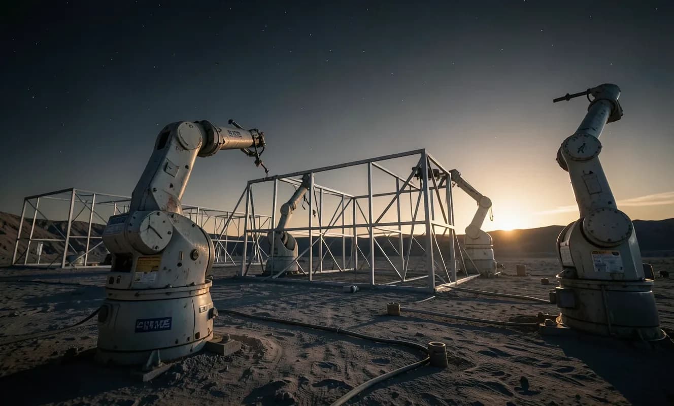 Elon Musk planea construir fábricas con robots en la Luna