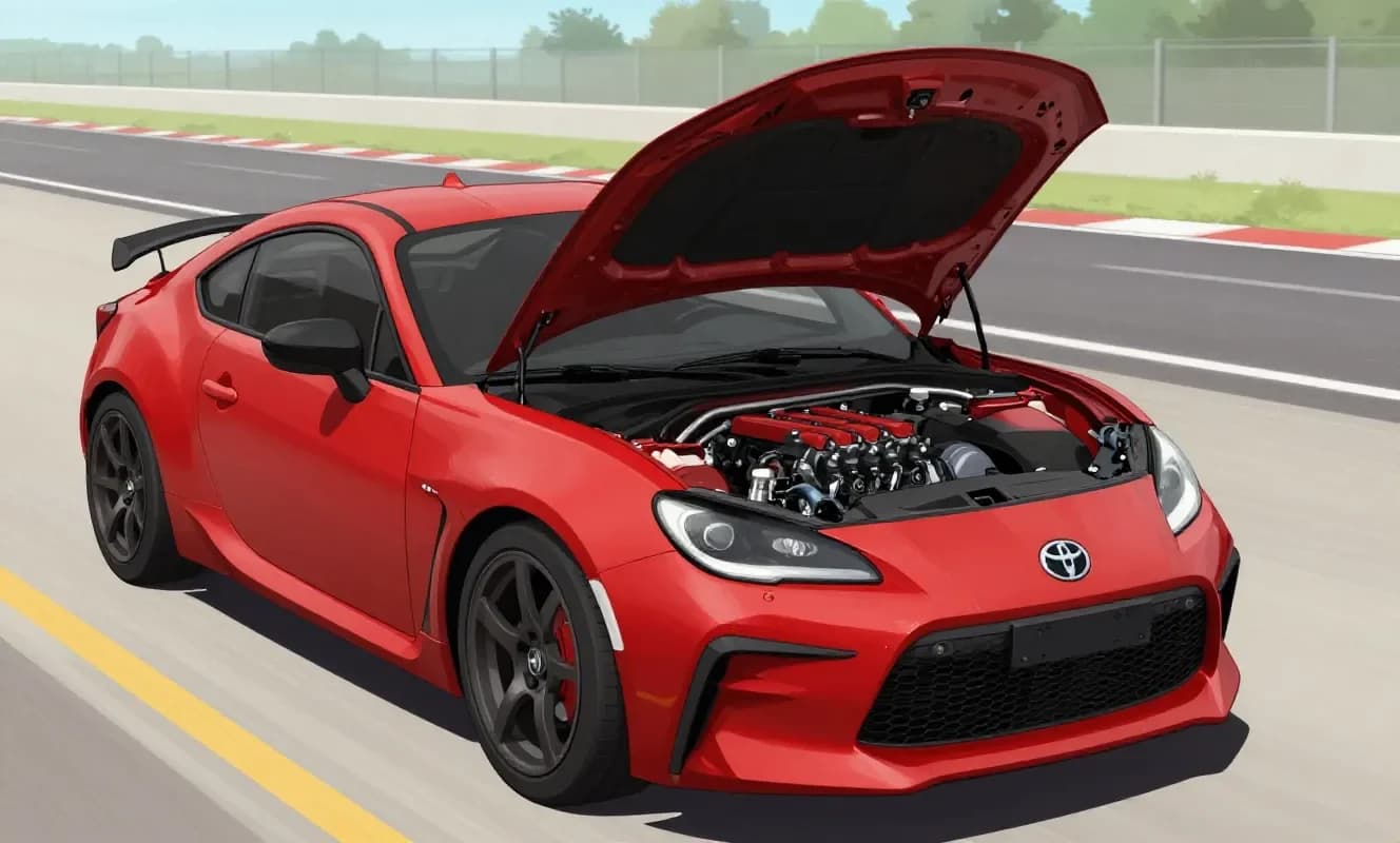 Toyota, Super Taikyu'da yeni 2.0 litre doğal aspirasyonlu 4 silindirli GR86 prototipini duyurdu