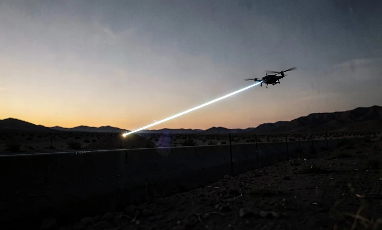 ABD Ordusu, Yüksek Enerjili Lazerle Kartel Dronlarını Düşürdü