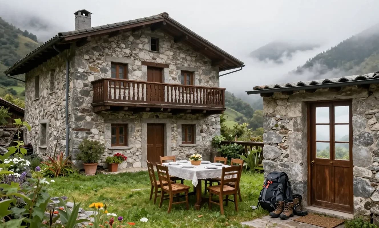 Asturias'ta Camino de Santiago'ya misafirperverlik eden özel konaklama yerinde gönüllü aranıyor