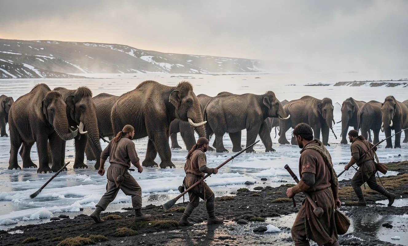 ADN de mamut revela que humanos del Paleolítico seleccionaban hembras