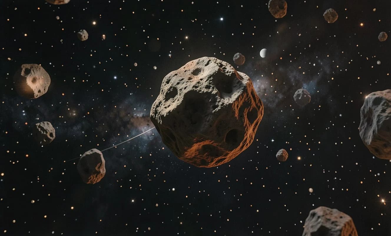 Üç başlı asteroit ilk kez gözlemlendi