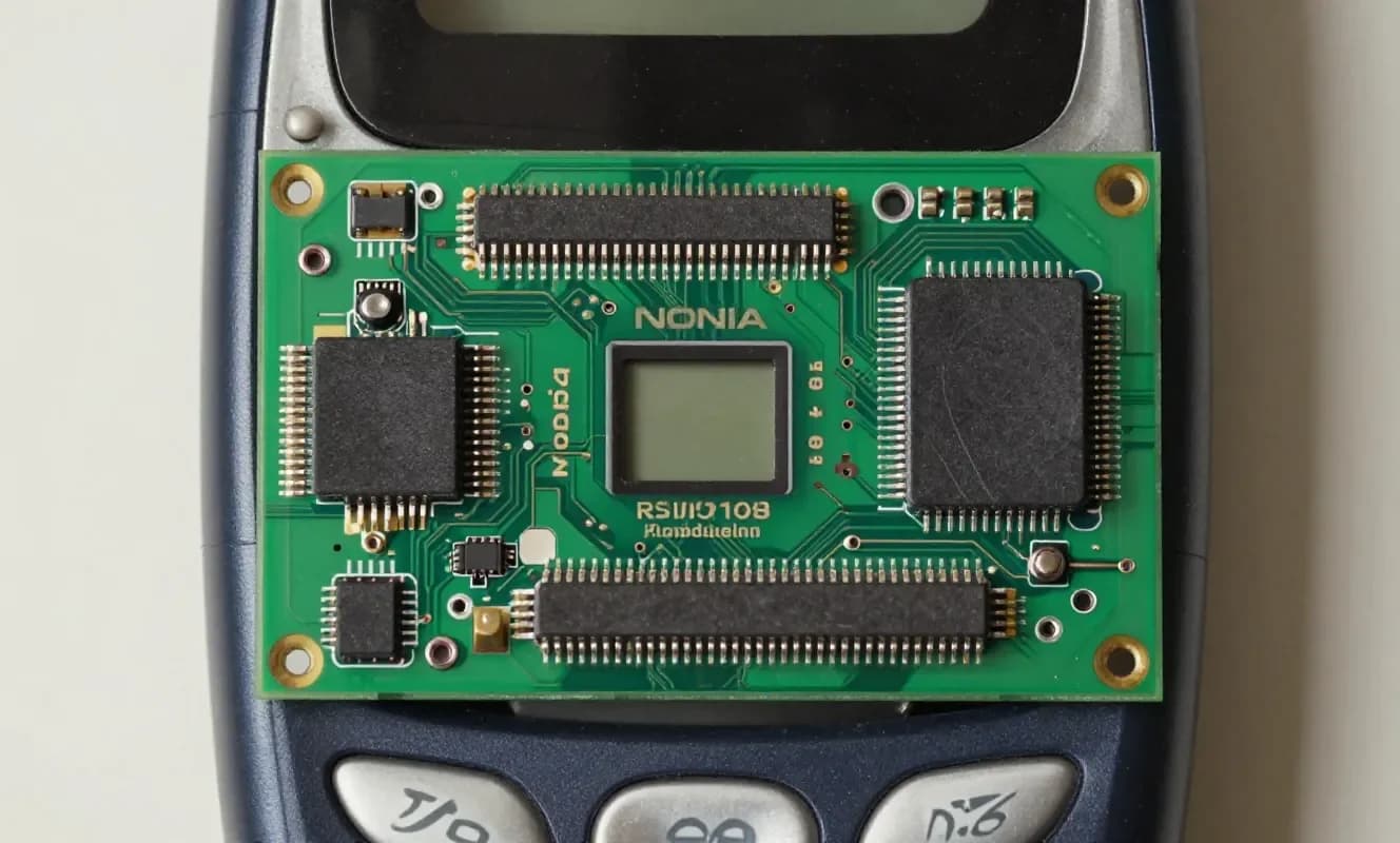 Nokia 3310 kılıfına özel PCB ve Pi Pico ile oyun motoru çalıştıran geliştirici