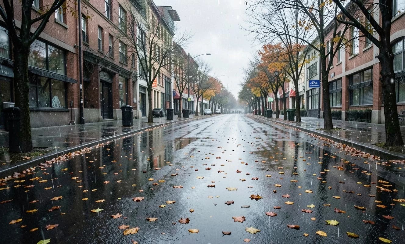 El otoño se deja sentir: llegan lluvias y temperaturas más frescas