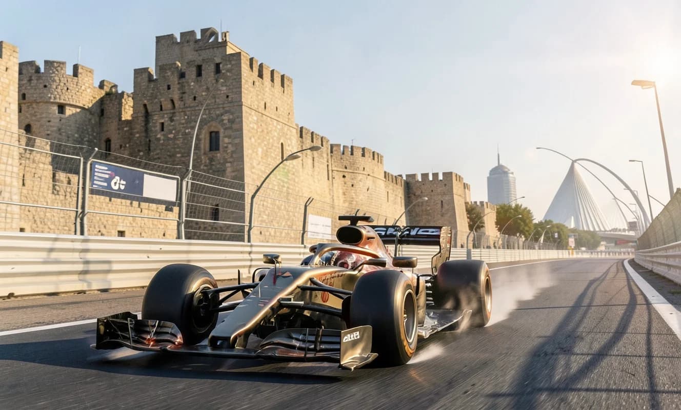 Verstappen son antrenmanda Russell'ı geçti, Baku'da 2026'nın ilk polü için yarışacak